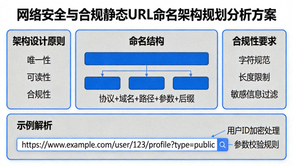 网络安全与合规静态URL命名架构规划分析方案