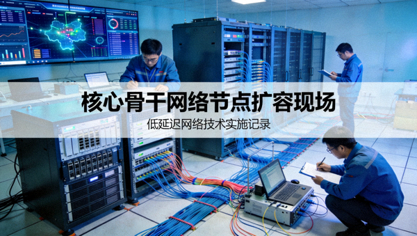 核心骨干网络节点扩容现场与低延迟网络技术实施记录