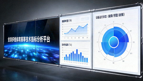 全球多维体育赛事技术指标分析平台数据走势与图表大屏