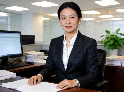 开云首席运营官王若馨正装工作照